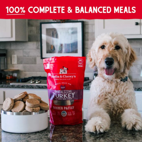 Аппетитные замороженные сушеные куриные котлеты — натуральный корм для кошек, 397г