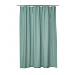 Штора для ванны, бирюзовая, 180*180 см