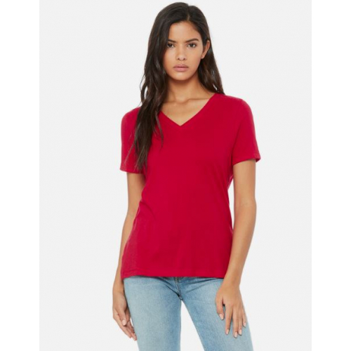 Футболка для фитнеса, красная