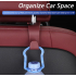 Крючок на подголовник сиденья автомобиля, вешалка для хранения