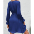 Женское платье, синее