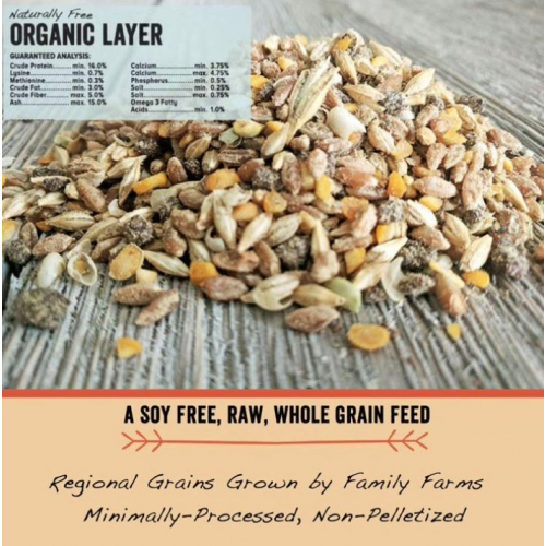 Naturally Free Organic — Полноценный корм для кур и уток, 25 фунтов