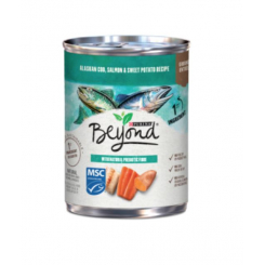 Purina Beyond — влажный корм для собак с треской, лососем и сладким картофелем