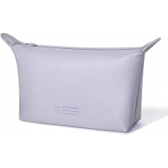 Универсальная косметичка-органайзер в стильных конфетных оттенках, 22×20 см, серо-лиловая 