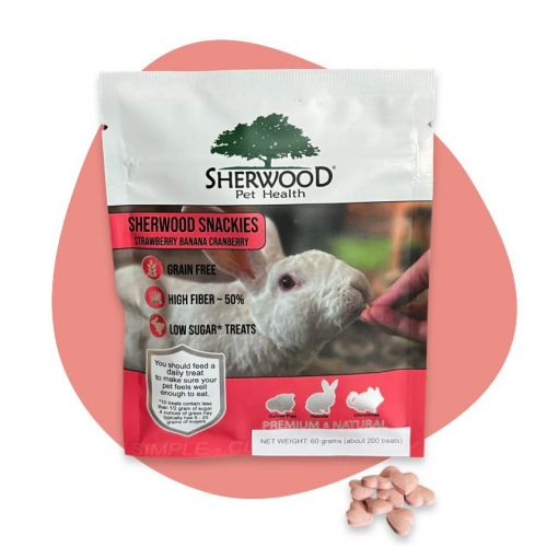 Sherwood Snackies — Клубника, банан и клюква, 60г