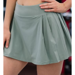 Юбка-шорты для спорта, серая