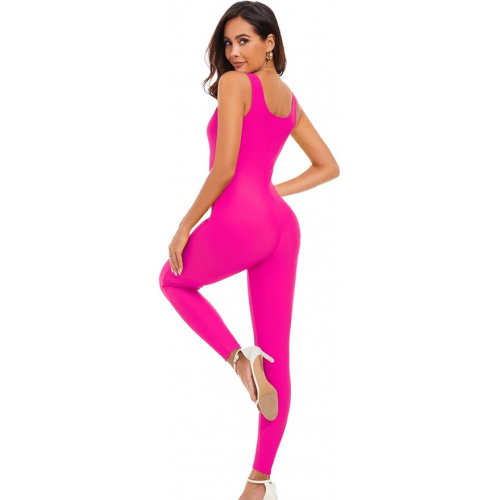 Женский универсальный комбинезон-юнитард с удлинённым силуэтом