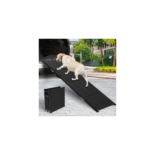 Складной пандус для собак с антискользящей поверхностью, алюминиевые ступеньки для высоких кроватей, автомобилей и внедорожников, поддерживает до 109 кг