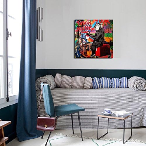 Современное абстрактное настенное искусство на холсте, 50*50 см