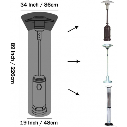 Чехол для обогревателя KISEER Патио