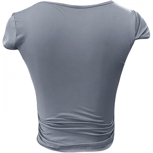 Элегантная футболка c рукавами для женщин