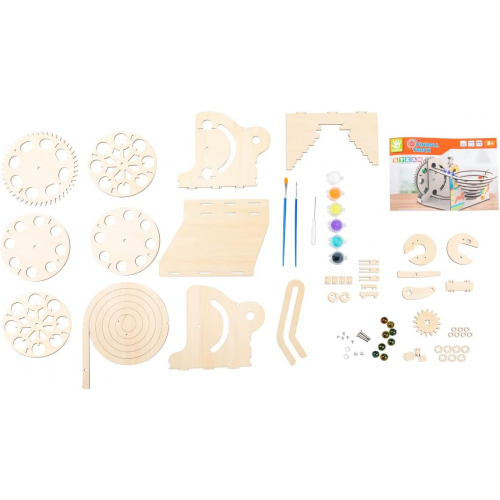 3D деревянная головоломка «Машина для шариков и пинов» для детей и взрослых