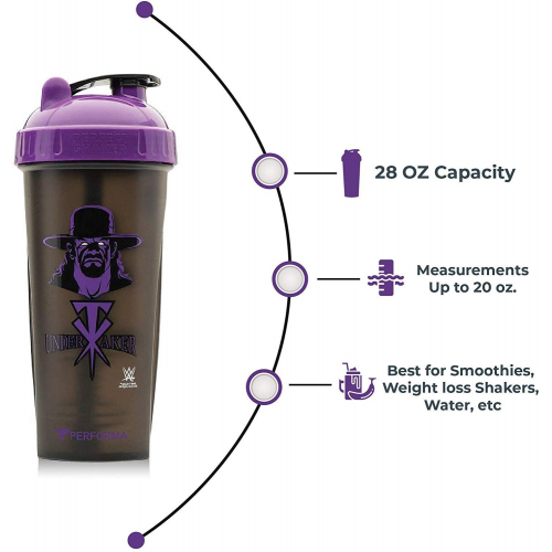 Шейкер-бутылка в стиле WWE «Гробовщик»