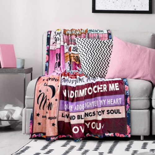 Тёплый плед «Любимой тёте» — знак любви и благодарности