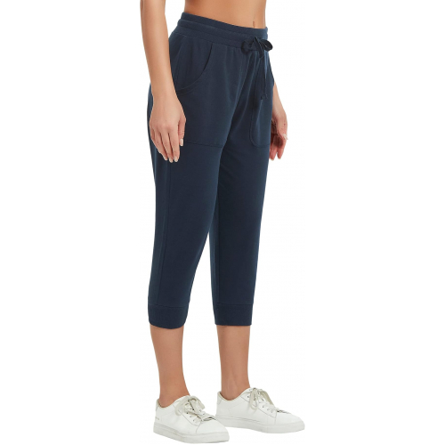 Женские укороченные спортивные брюки с карманами — комфорт на каждый день