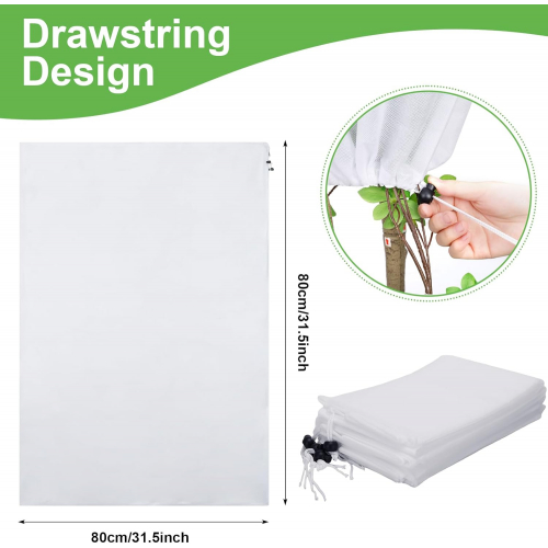 Чехол для защиты растений от заморозков, 80 × 60 см