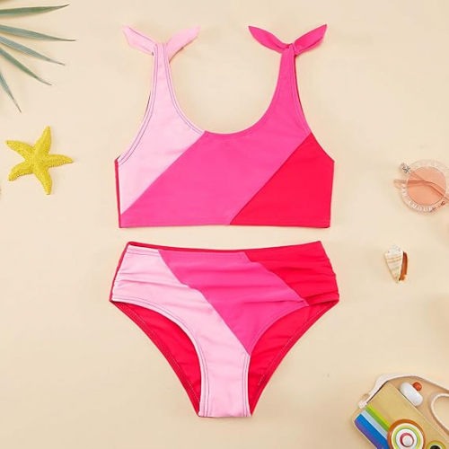 Яркий детский раздельный купальник