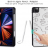 Чехол с держателем для Apple Pencil и автопробуждением для iPad Pro 12,9″ (модели 2018–2022), с мягкой силиконовой основой и художественным принтом