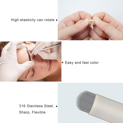 Мicroblading needles только для профессионального использования, 0,18mm 25шт