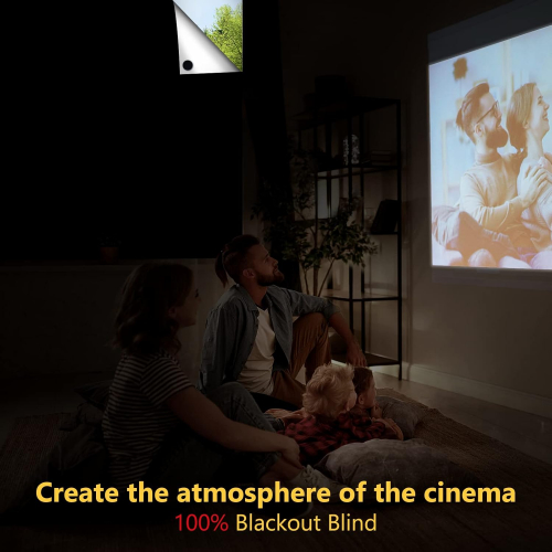 Переносная 100% светозащитная шторка с клеевыми крючками и кольцами