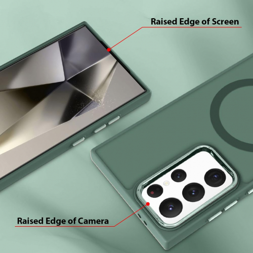 Противоударный магнитный чехол для Samsung Galaxy S24 Ultra