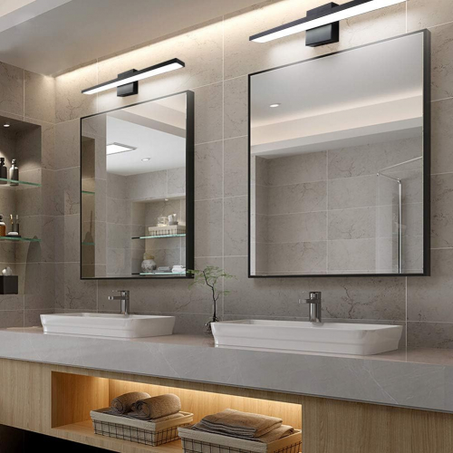 Стильная черная настенная лампа 