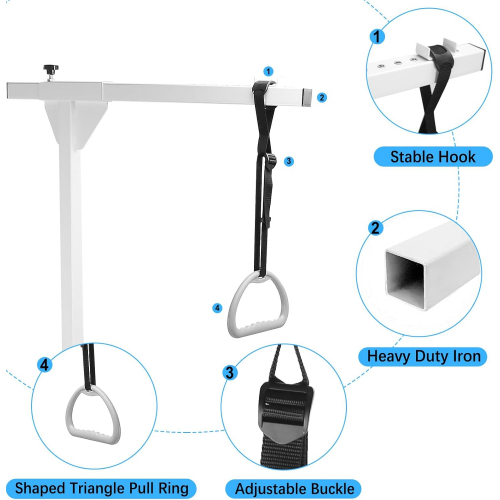 Регулируемая трапеция для кровати — опора для подъёма и передвижения, до 136 кг