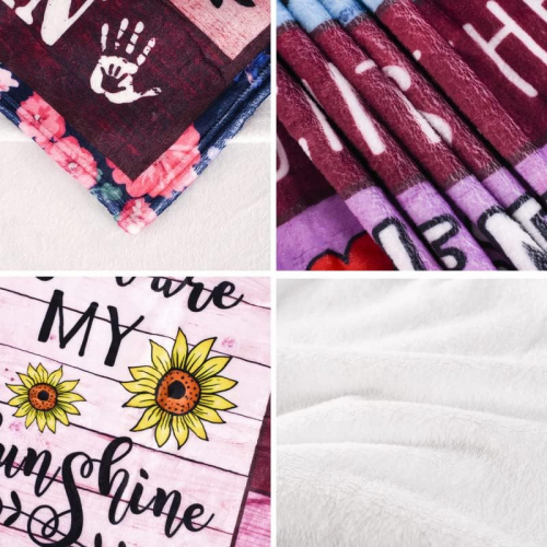 Тёплый плед «Любимой тёте» — знак любви и благодарности