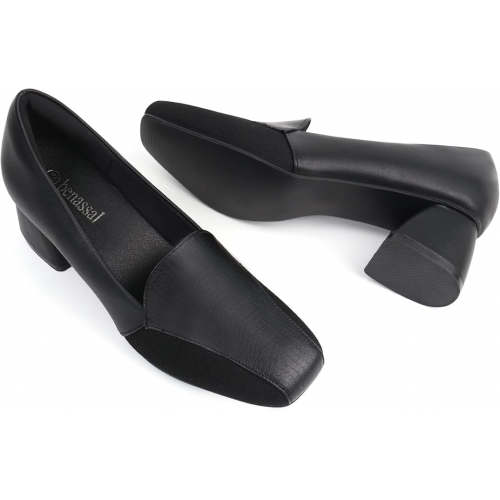 Ортопедические туфли лоферы на каблуке