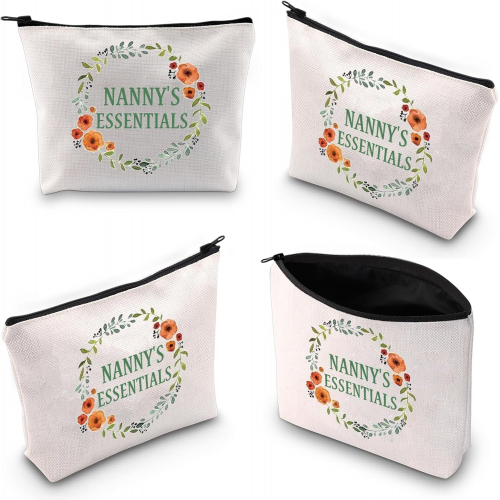 Косметичка из льна и хлопка с водоотталкивающим покрытием, 23 × 18 см