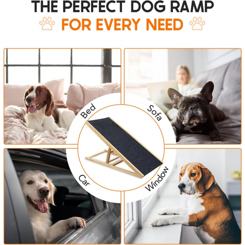 Складной пандус для собак с нескользящей поверхностью