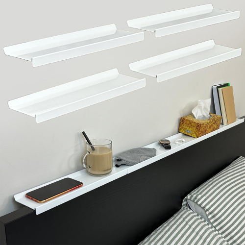 Набор из 4-х пластиковых полок 35*9 с липкой лентой