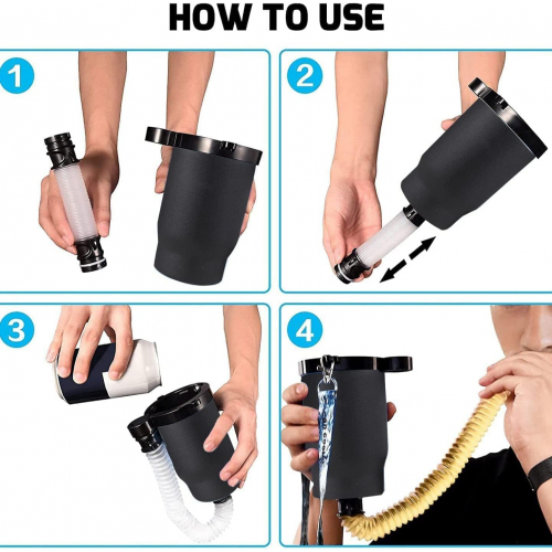 Портативный охладитель для напитков, 350 мл