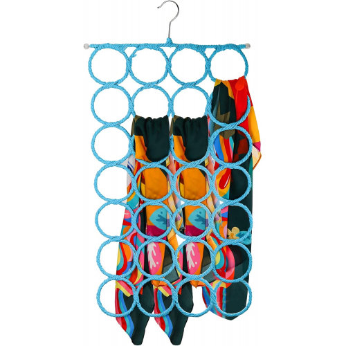 Складная вешалка-органайзер для экономии пространства в шкафу 