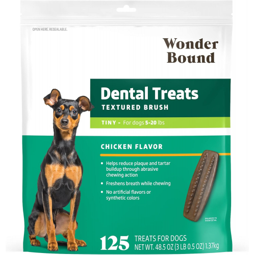 Натуральные зубные лакомства для собак с куриным вкусом, 1шт