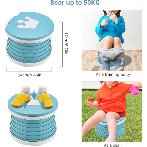 Складной дорожный горшок для детей – компактный и надёжный помощник в поездках