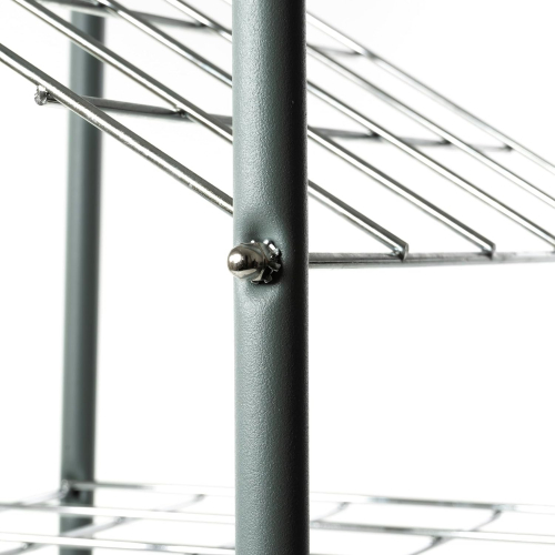 Многофункциональная тележка, матово-серая, стальная