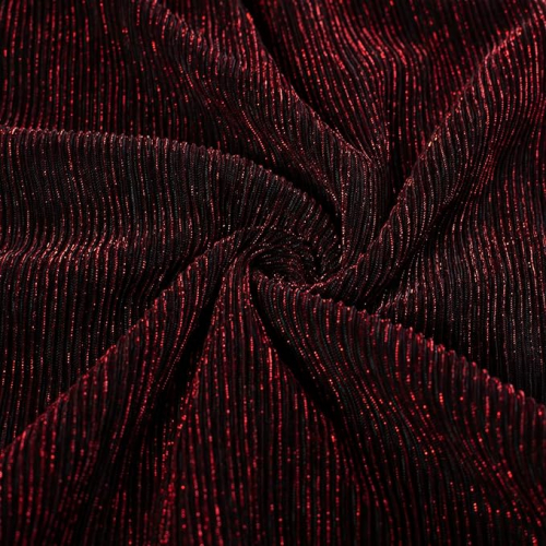 Юбка эластичная с высокой талией струящаяся блестящая 