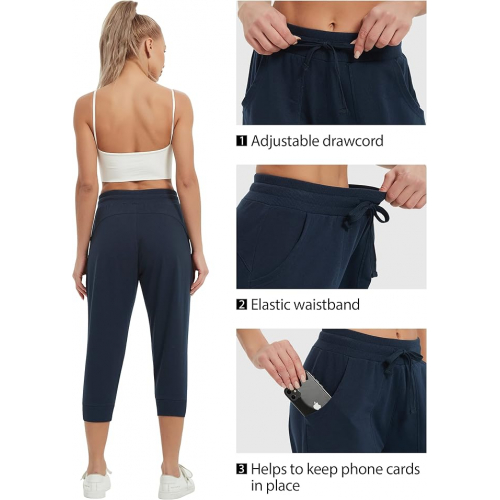 Женские укороченные спортивные брюки с карманами — комфорт на каждый день