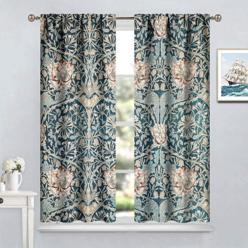 Комплект декоративных занавесок, 2 шт. (90 x 160 см) 