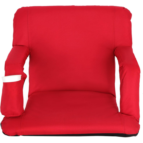 Складное кресло с регулируемой спинкой и карманами для хранения