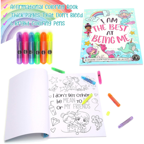 Подарочный набор-сюрприз «Единорог» для детей с мягкой игрушкой и творческими аксессуарами