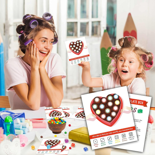 Настольная игра с карточками и кубиками для всей семьи, 20 карт