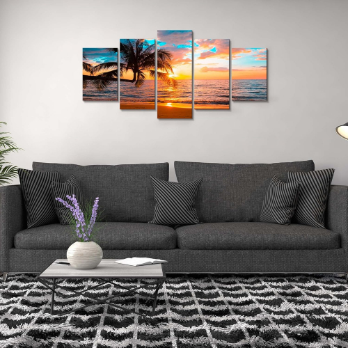 Картина на холсте с пейзажем — стильное украшение для дома и офиса