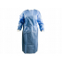 Одноразовый изолирующий халат голубой
