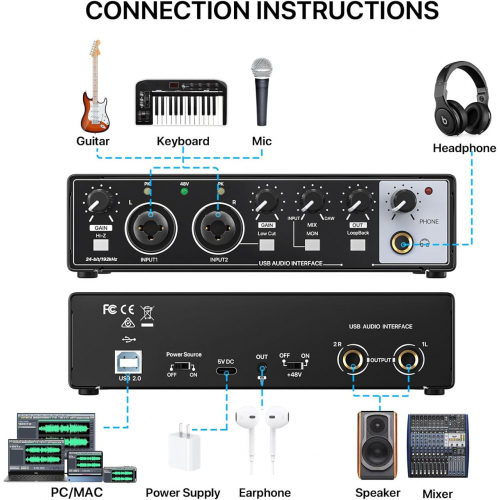 Высококачественный аудиоинтерфейс студийного качества