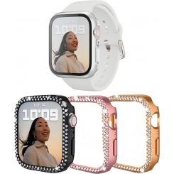 Защитный бампер с кристаллами для Apple Watch