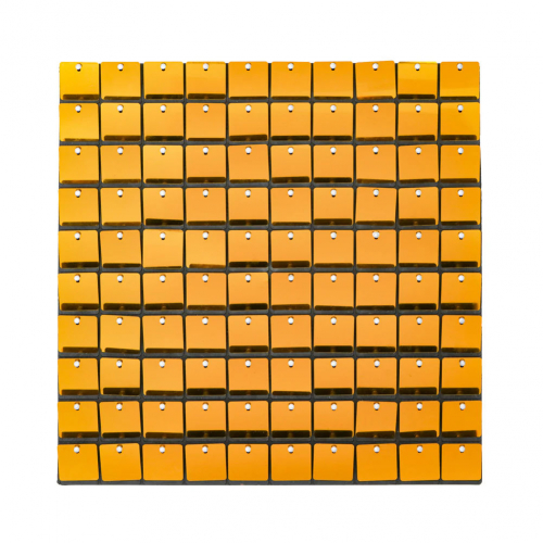 Фоновая панель для стен с блестками золото