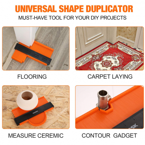 Контурный измеритель VARSK с фиксатором 5+10 дюймов