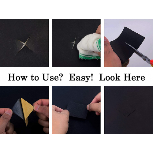 Bonaier 140"x 43"см большая самоклеящаяся заплата для ремонта кожи,